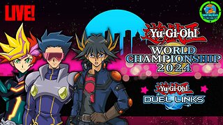 HOW FAR CAN I MAKE IT? THE WORLD CHAMPIONSHIP(2024) - Yu-Gi-Oh! Duel Links #live #yugioh