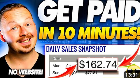 NEW METHOD! Get Paid $162.74 In One Day! | ClickBank Affiliate Marketing For Beginners 2023
