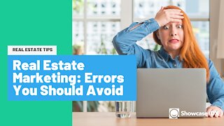 Real Estate Marketing Errors to Avoid