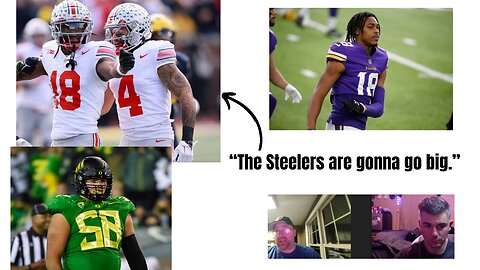 Steelers 2024 draft predictions? || Mark Lesko Pod clips #nfl #steelers