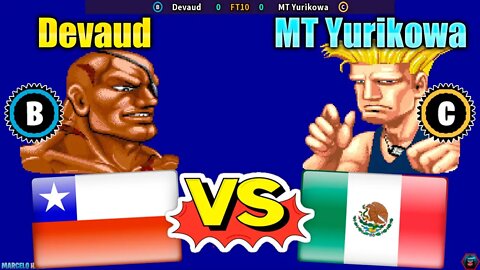 Street Fighter II': Hyper Fighting (Devaud Vs. MT Yurikowa) [Chile Vs. Mexico]