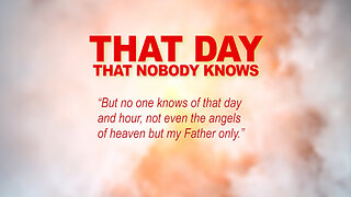 That Day That Nobody Knows - Yom Terua 2023