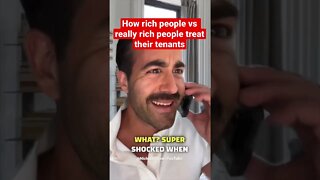 How rich people vs really rich people treat their tenants. #comedyshorts