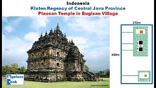 Phenomenal Plaosan of Prambanan in Java, Indonesia