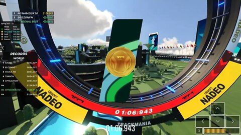 Spring 2022 Map #22 - Gold Medal - Trackmania