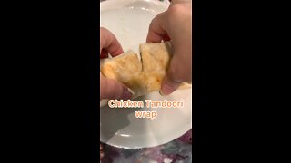 Chicken Tandoori Wrap !