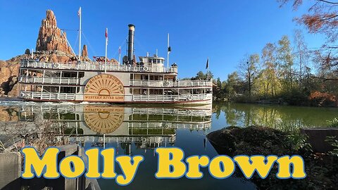 Molly Brown Thunder Mesa Riverboat Landing Disneyland Paris November 2022