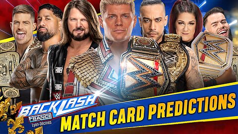 WWE Backlash 2024 - Match Card Predictions [v3]