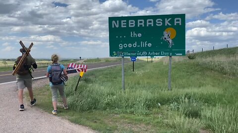 #TheLongWalkUSA: Welcome to Nebraska!