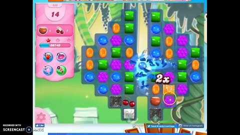 Candy Crush Level 980 Audio Talkthrough, 3 Stars 0 Boosters