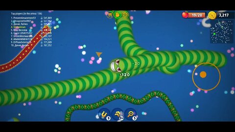 CASUAL AZUR GAMES Worms Zone .io - Hungry Snake 46