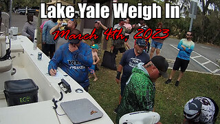 Catch 5 Release 5 - Stop 2 - Lake Yale Weigh-In