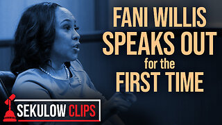Fani Willis Speaks Out for the First Time
