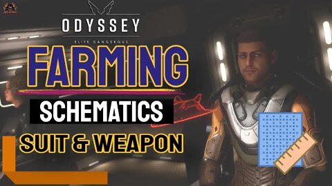 Elite Dangerous Odyssey Farming Suit and Weapon Schematics