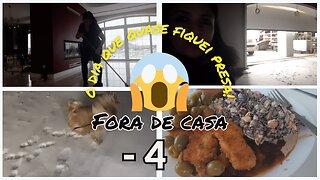 O dia que quase dormi fora com - 4 graus.Vlog!