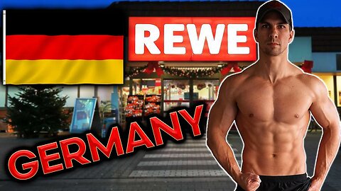 What I Eat in GERMANY to Stay Shredded 🇩🇪 LOW Calorie HIGH Protein GERMAN REWE Foods