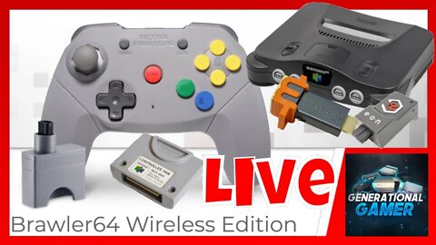 Brawler 64 Wireless - Live Review (with Eon Super 64 & Marseille Inc mClassic)