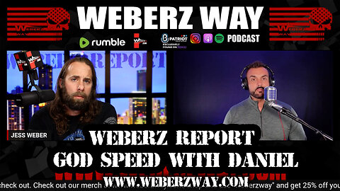 WEBERZ REPORT - GOD SPEED WITH DANIEL