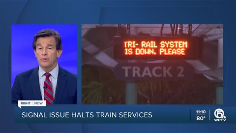 Signal issue halts Tri-Rail, Amtrak, CSX freight train services