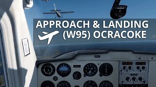 Prepar3D - C152 Approach & Landing - W95 Ocracoke