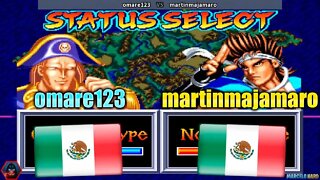 World Heroes 2 Jet (omare123 Vs. martinmajamaro) [Mexico Vs. Mexico]