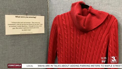 'What were you wearing?' art installation at UNO works bring awareness to sexual assault