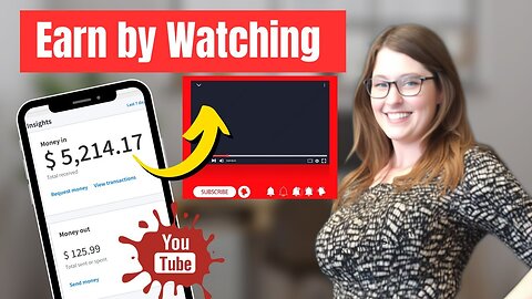 💰💻 Earn $5400/Mo Watching YouTube! 📺💸 #MakeMoneyOnline #YouTubeEarnings #2023Income