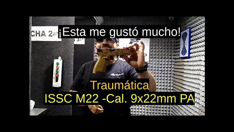 (Traumática) ISSC M22 -Calibre 9x22mm P.A.