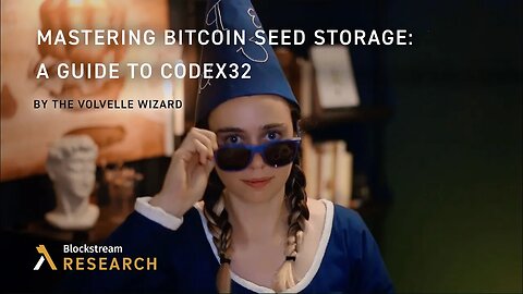 Using Ancient Technology to Secure Bitcoin using Codex 32 with The Volvelle Wizard 🧙‍♀️