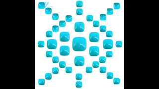 Natural turquoise 6*6mm square shape cabochon for Jewelry Making Fashion Design 20231221-05