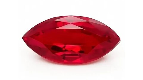 Chatham Marquise Ruby: Lab Grown Marquise Cut Rubies