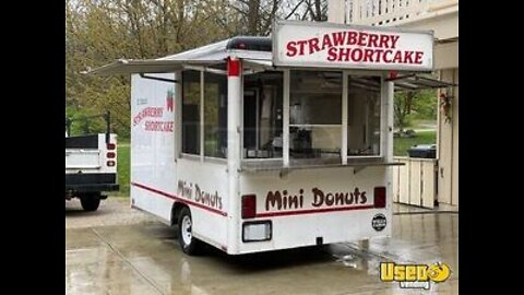 Wells Cargo 7' x 12' Street Food and Beverage Concession Trailer for Sale in Illinois