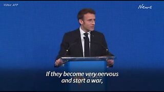 Macron - “ We need a single world order.”