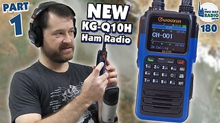New Wouxun KG-Q10H Quad Band Handheld Ham Radio! | TWRS 180