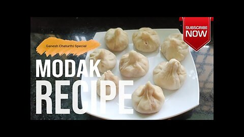 Ganesh Chaturthi Special Modak Recipe | Modak Recipe | Easy Modak Recipe