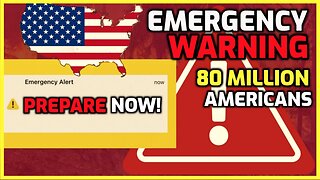 US Officials issue EMERGENCY WARNING for 80 MILLION AMERICANS - THIS IS BAD!