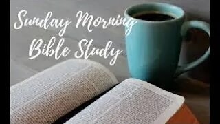 Sunday Morning Bible Class - April 16, 2023