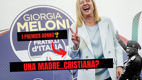 GIORGIA MELONI | CRISTIANA?