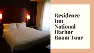 Residence Inn National Harbor - Studio Room Tour