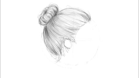 How to drawing hire style girl #drawingtutorial #art #drawing