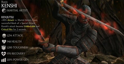 MORTAL KOMBAT X CHALLENGE MODE BOSS RONIN KENSHI