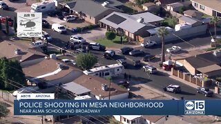 Police shooting in Mesa neighborhood