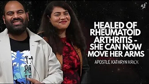 Healed of Rheumatoid Arthritis - She Can Now Mover her Arms