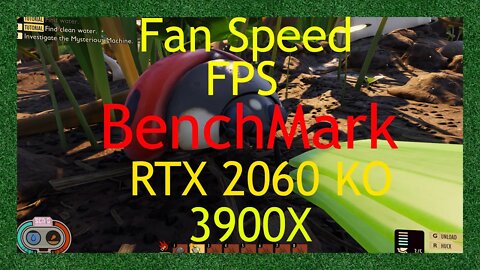 Grounded FPS Test With Fan Speeds l 3900x l RTX 2060ko l DeepcoolCastle 360ex