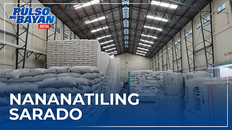 Halos 100 na bodega ng NFA, nananatiling sarado