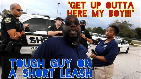 8 Sheriff's Respond. Uneducated Tough Guy Intimidation Fail. Orlando Correctional Facility. Florida.