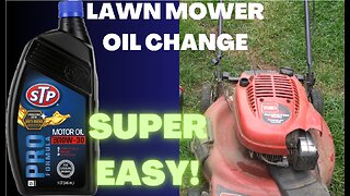 Lawn Mower oil change