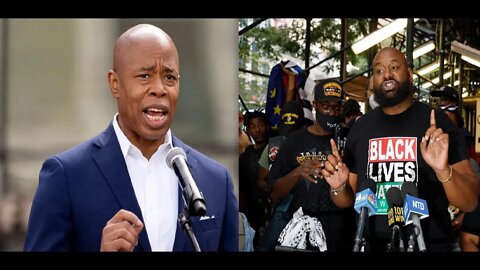 Black on Black Blame: NYC Mayor Eric Adams v BLM Hawk Newsome over Crime & Death, Hollywood Helps It