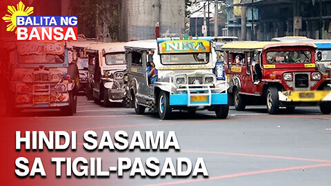 Iba't ibang pro-transport sectors, hindi sasama sa tigil-pasada sa lunes