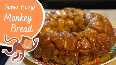 How to Make Classic Monkey Bread - SUPER EASY! 5 Simple Ingredients